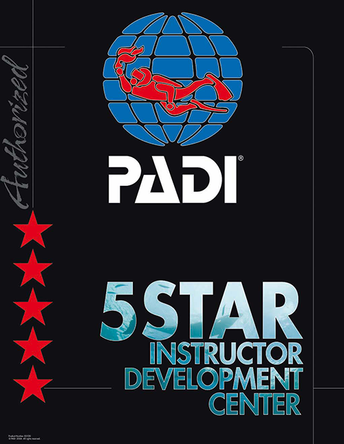 PADI 5 star IDC